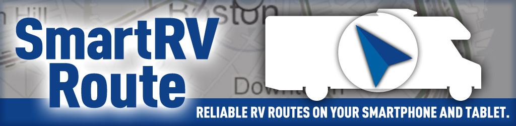RV GPS app offers Instant RV Routes and Navigation